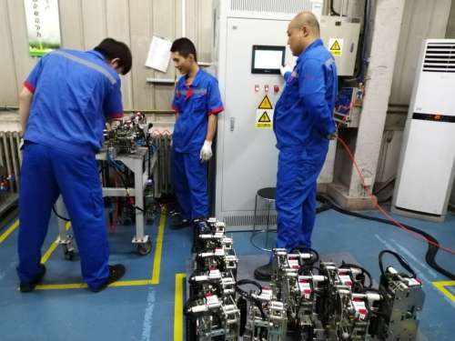 审核组赴北京双杰电气股份有限公司进行“测量管理体系认证现场审核”1